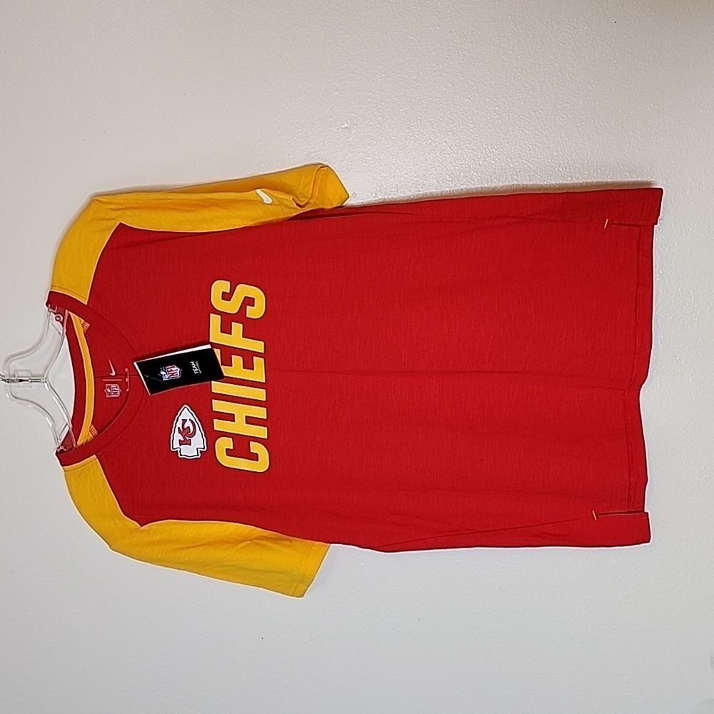 NFL Gear NIKE Issue Team Apparel Kansas City Chiefs Youth TShirt Top Fall Winter